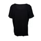 Square neck Solid Short Sleeve T shirt - Chic & Elegant style