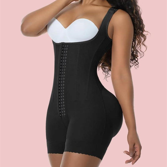 🔥 Free Shipping +From 5%-20%OFF🔥💖 High Double Compression Garment Abdomen Tummy Control Adjustable Bodysuit with Hooks💖