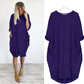 Buy 2 get 20%off💝 Women Casual Loose Pocket Long Sleeves Dress