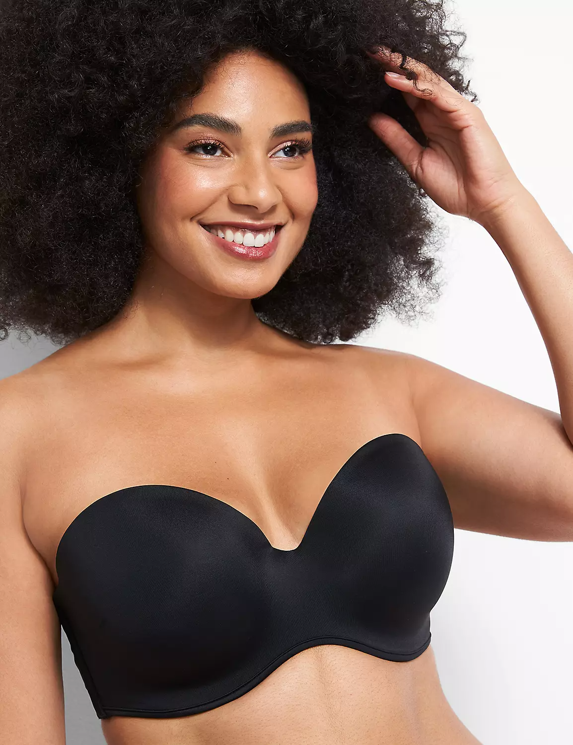 Full Support Non-Slip Convertible Bandeau Bra – THEDGYSTYLE