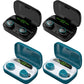 TWS BLUETOOTH 5.1 EARPHONES WATERPROOF CHARGING BOX