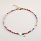 Colorful Beads Initial Choker