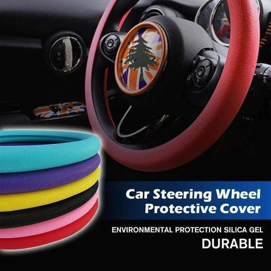 🔥Summer Hot Sale-48% OFF-Cool non-slip silicone steering wheel protector